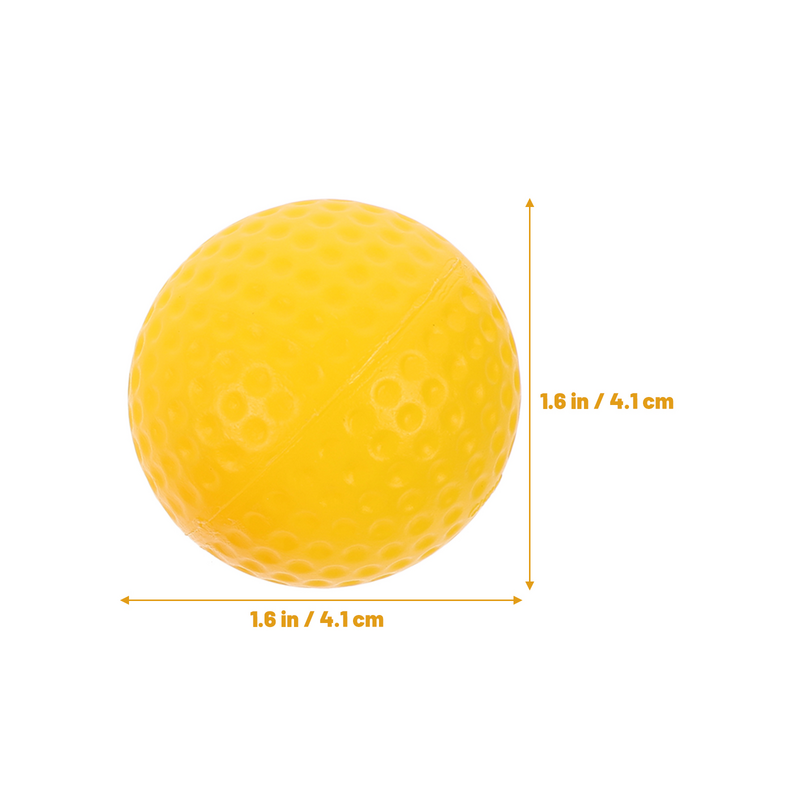 Golfing Practice Balls Colored Balls for Golfing Small Toy Portable Golf Playing Balls