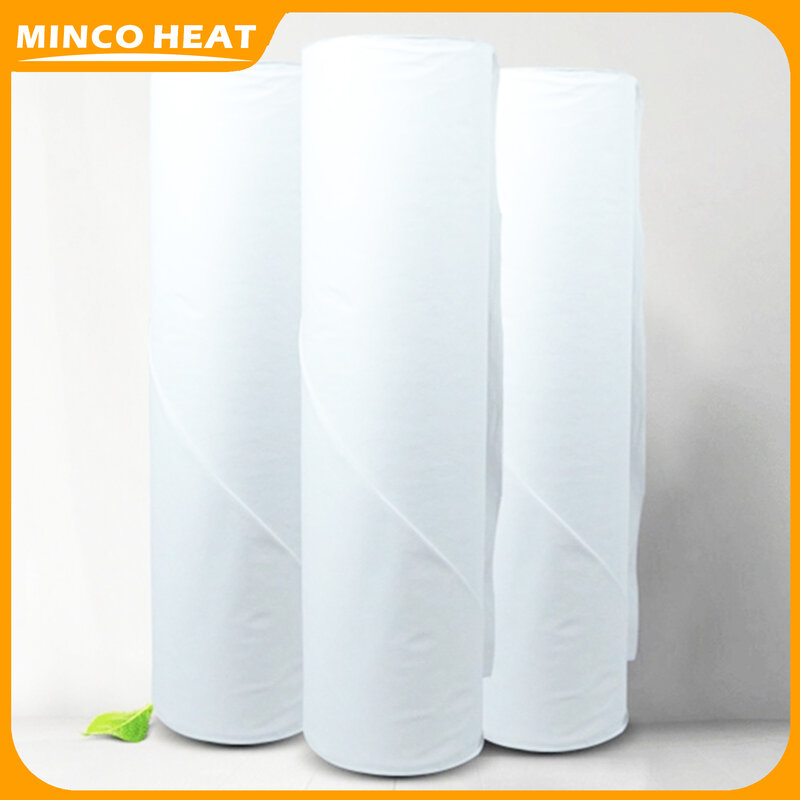 Minco Heat 1m X 10m włóknina podłogowa folia grzewcza ciepła grzejąca akcesoria do folia grzewcza na podczerwień folia grzewcza odporna na wilgoć Prote