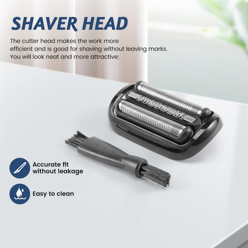 Replace Electric Shaver Head for 53B Series 5-6 50-R1000S 50-B1300S 50-R1320S 50-R1300S 50-M4000Cs 50-M4200Cs