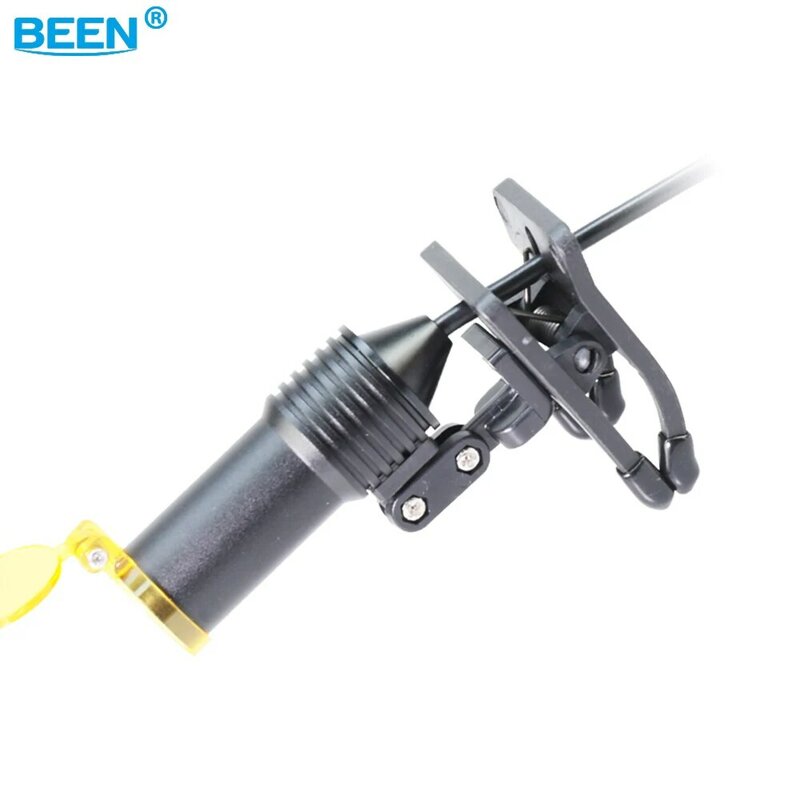 5W Headlight Belt Clip Type Headlamp with Optical Filter for Dental Loupes Lab Medical Magnifier Magnification Binocular