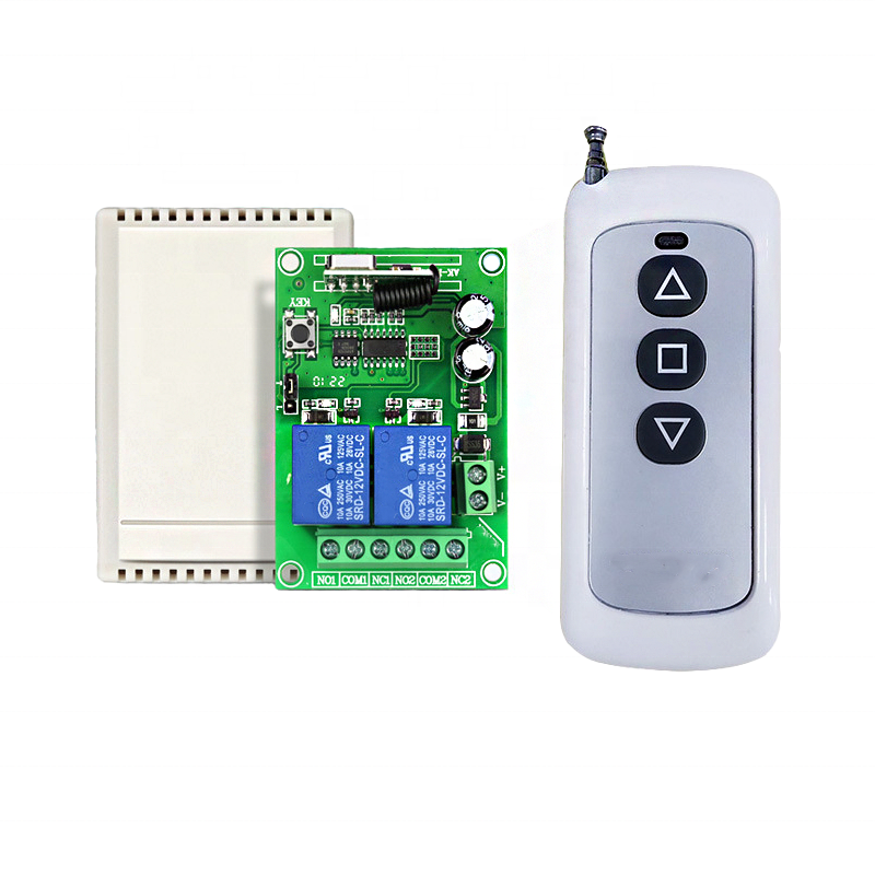 Remote control circuit control board is suitable for 12V-24V two-way wireless control motor light access control power switch
