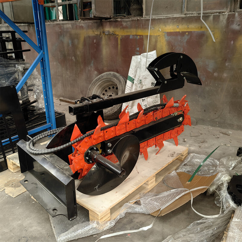 Trencher Attachment for  Skid Steer Loader