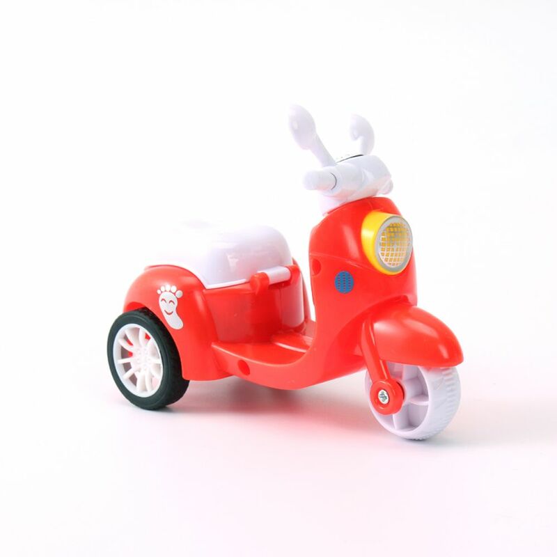 Kreskówka edukacyjna dziewczyna symulacja Model motocykla wczesnego uczenia się dziecka Mini motocykl zabawki dla chłopca dzieci samochód bezwładnościowy samochód z napędem Pull Back