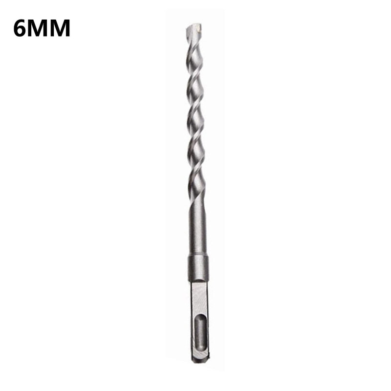 Flat Tip 2 Cutter Drill Bit 6-16mm Accessories Carbide Drills Bits HRC45 To HRC48 Hammer Impact Masonry Replacement