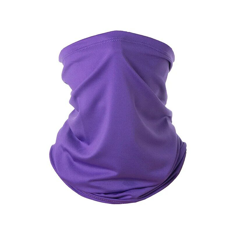 Ochrona UV lodowy jedwab osłona na twarz szyi Tube Outdoor Sports chustka szalik oddychająca turystyka szalik ocieplacz na szyję moro militarny chustka