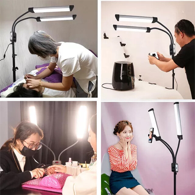Luz Led de alta calidad para salón de belleza, lámpara con control remoto OEM para extensiones de pestañas, 60W
