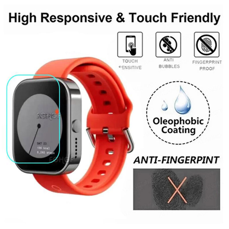Soft TPU Protective Hydrogel Film For CMF Watch Pro Cover Screen Protector For CMF by Nothing WatchPro Watch Accessory Not Glass