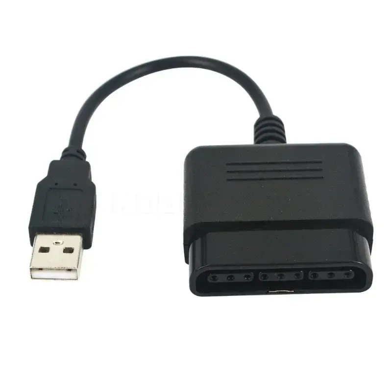 Cabo conversor adaptador USB para controlador de jogos, PS2 para PS3, Acessórios para videogames para PC