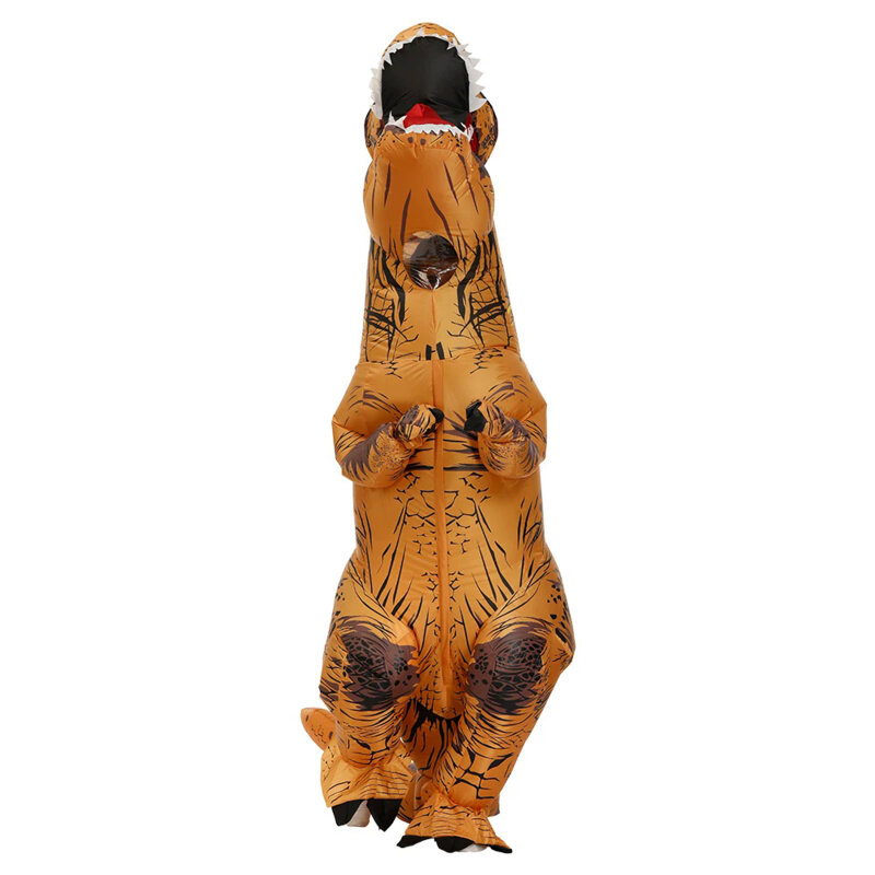 Dla dorosłych dzieci T-Rex dinozaur nadmuchiwane kostiumy Purim Halloween boże narodzenie maskotka Anime impreza przebranie na karnawał sukienka fantazyjne garnitury