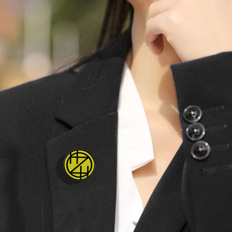 Wysokiej jakości 2023 broszka nowy Logo zespołu rockowego muzyka punkowa znaczek plecak męski Pin miłośnicy muzyki prezent akcesoria biżuteryjne