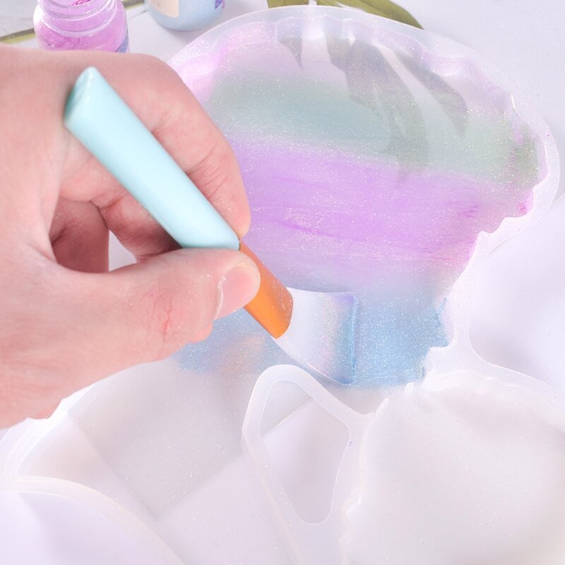 Reusable Stir Sticks Resin Sticks Stirring Makeup Stick Epoxy Brush for Mixing Resin Epoxy for Facial Cover Paint Making