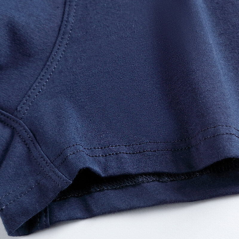 Roupa interior do algodão para homens, Boxers, Short masculino, combinação, 5 pcs
