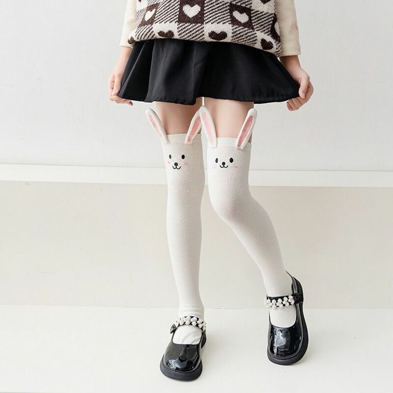 Soft Hosiery Girl Long Socks New Girl Gift Elasticity Knee Thigh High Socks Kawaii Fashion Dance Socks Girl