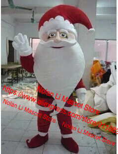 Disfraz de Mascota de Papá Noel para adultos, traje de dibujos animados, vestido de fantasía, juego de rol, regalo de vacaciones, juego publicitario, moda nueva, 656
