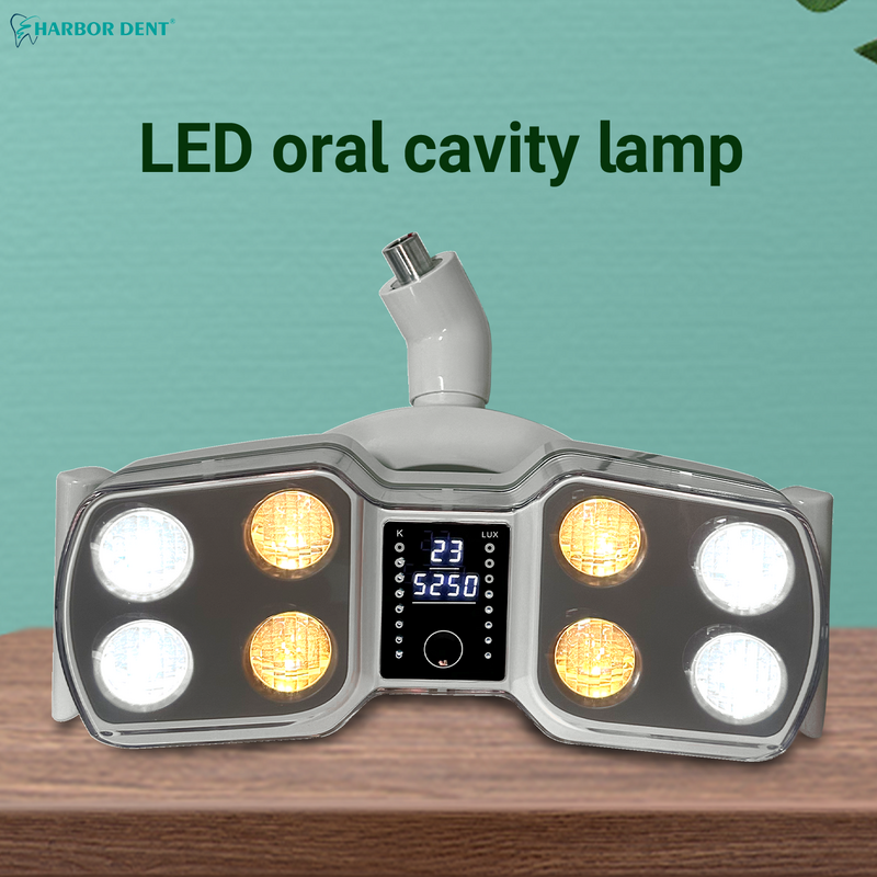 Dental LED Chirurgische Licht Sensor Licht Stuhl Dual Farbe Einstellbare helligkeit Licht Dental Materialien Zahnmedizin Werkzeuge
