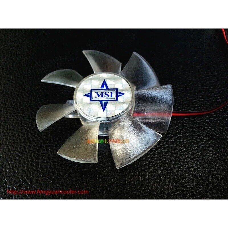 60*60*15MM New 6015 Graphics card fan blade 55MM Diameter 26mm Hole Pitch 12V 0.1A  fan blade for mis graphics 2pin