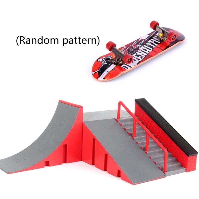 Y1UB Children's Simulated Skate Park for TechDeck Portable Educational