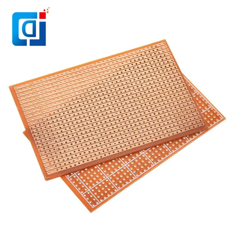 JCD DIY 6.4x9.5 6.4*9.5CM Prototype Paper PCB Universal Experiment Matrix Circuit Board Single Row Continuous Hole 64x95mm