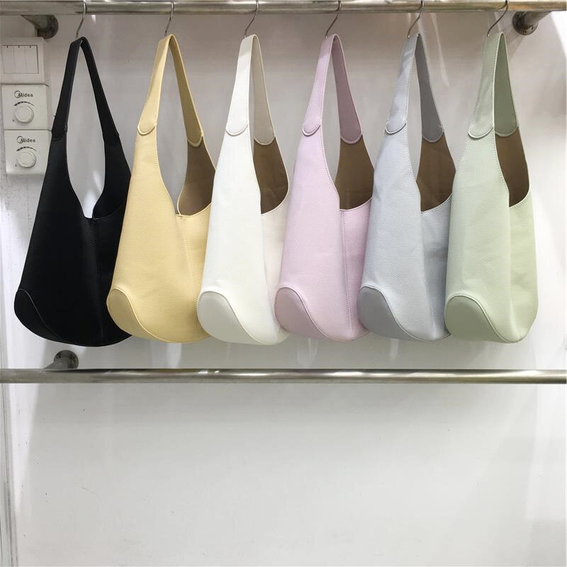 Летняя женская сумка для покупок из искусственной кожи 2024, Корейская женская композитная Сумка-тоут через плечо, женские сумки под подмышки