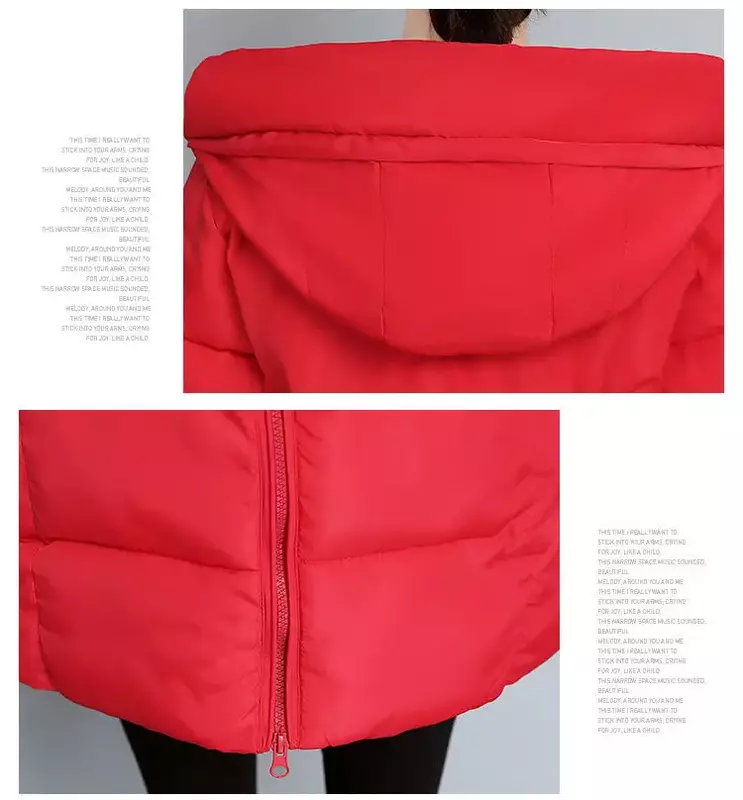 Jaqueta Long Down Puffer feminina, Down Parkas, jaquetas coreanas, casaco de inverno, 2021