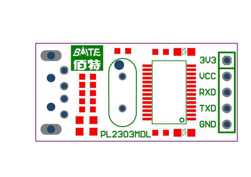 PL-2303HX Module USB ke TTL modul adaptor konverter + kabel mendukung Win XP Win7 Driver