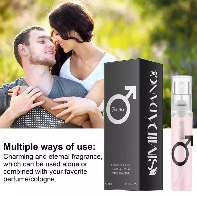 Desodorante de Perfume para pareja íntima portátil, espray para fomentar las citas, fragante, hidratante, desodorante de la piel
