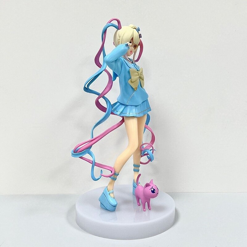 Figura Anime Pop Up Parade Action Figure, Garota Necessitada Overbed, Coleção KAngel, Modelo de Realidade Virtual, PVC Enfeites Brinquedos, 17cm