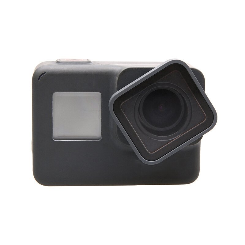 Gopro HeroHero7 6 5と互換性のある強化ガラスカメラレンズ