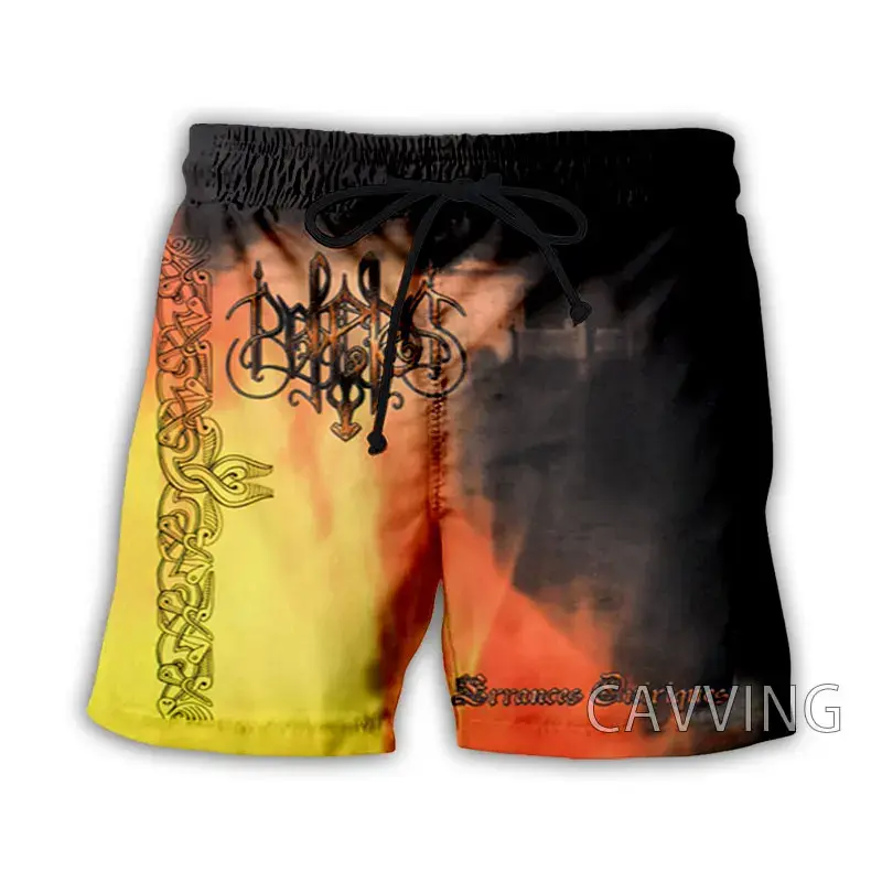 CAVVING-pantalones cortos de playa con estampado 3D para hombre y mujer, ropa de calle informal de secado rápido, para el verano