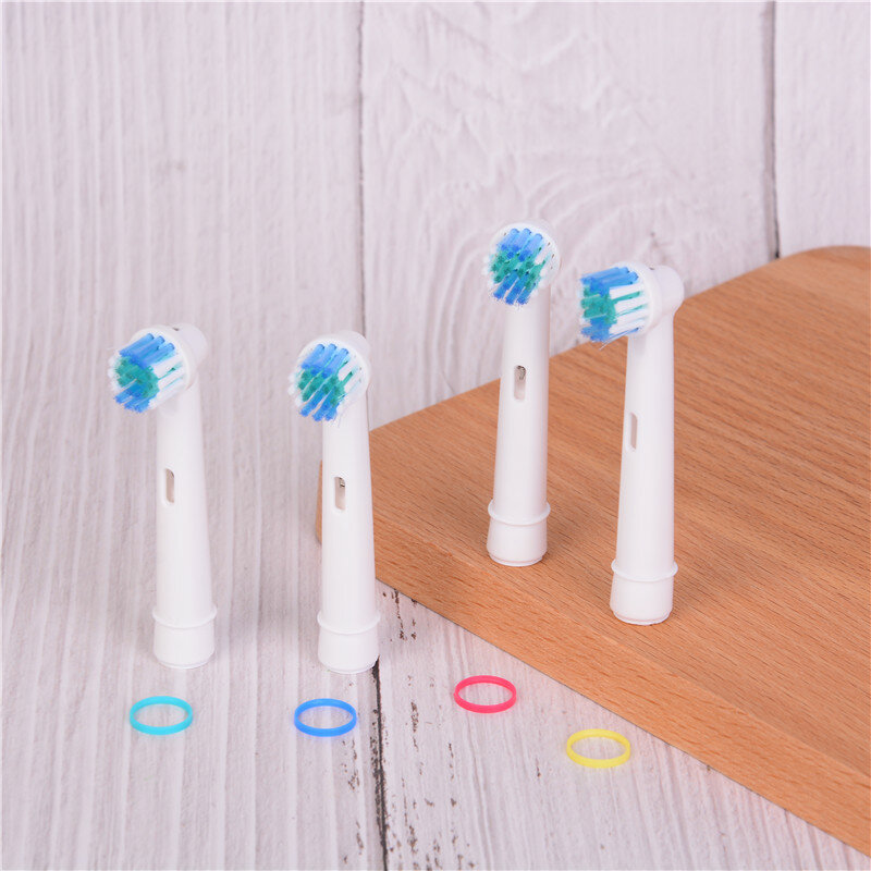 Universal 4 teile/los elektrische ersatz zahnbürste köpfe für orale b elektrische zahnbürste hygiene pflege sauber
