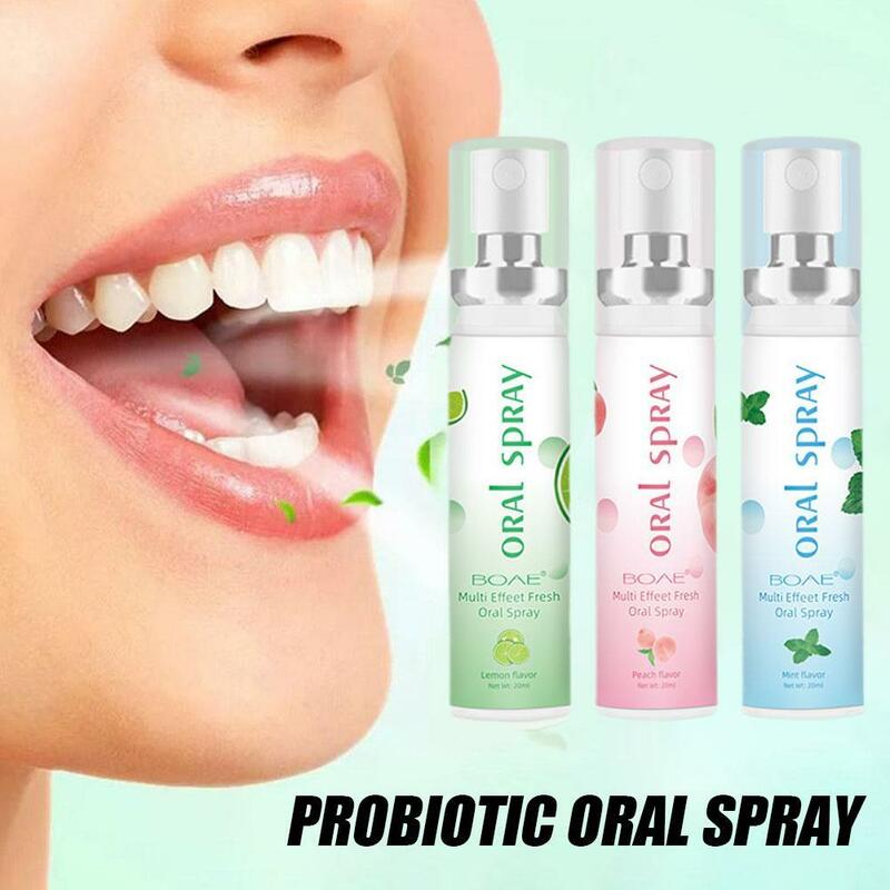 Halitosis Fresh Breath Eliminate Bad Breath 20ml Fruit Mouth Spray Oral Care Lasting Mouth Spray Oral Hygiene Liquid