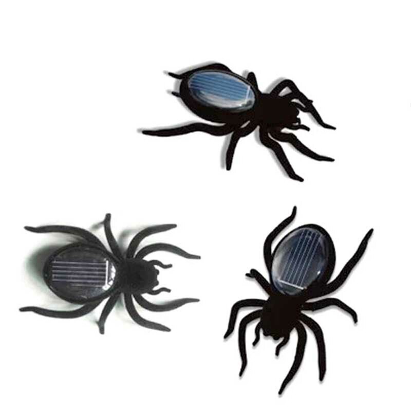 Solar Insect Fake Toy Compact Teaching Bug Toys Cognitive Training Christmas Halloween Party Favor