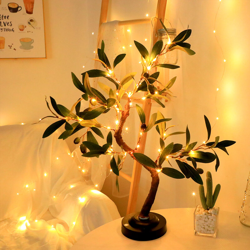 LED Tree Sheap Light, Atmosphere Lamp, Indoor Living Room, Bedroom, Store,Decoration