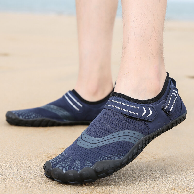 aqua Shoes Men's outdoor beach swimming shoes Women's non-slip wading shoes Breathable water shoes