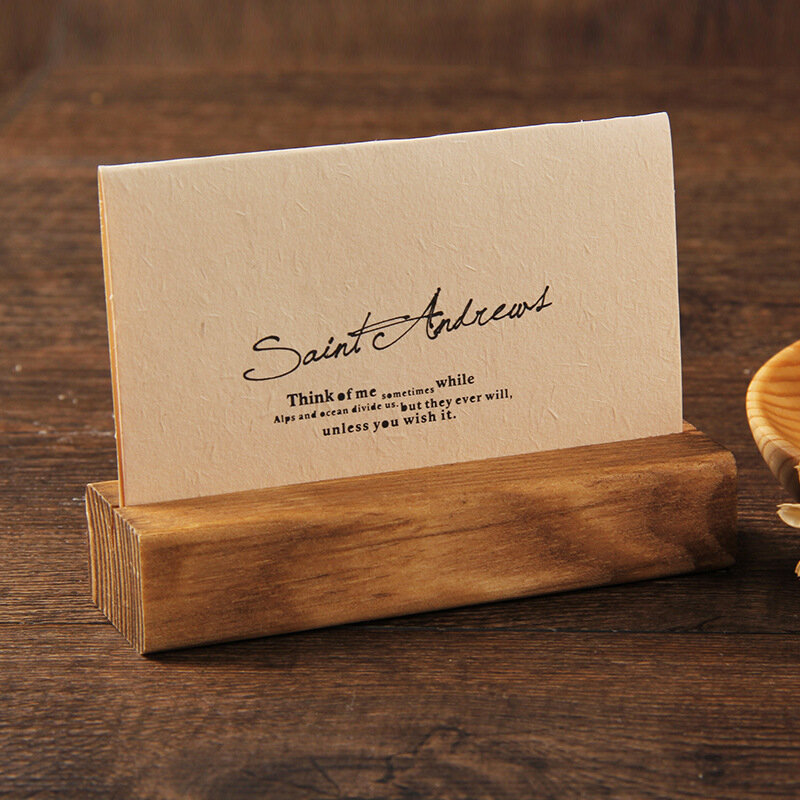 Clip per appunti in legno naturale morsetti per porta foto in legno per carte Stand Card artigianato per messaggi da tavolo per la decorazione di eventi per feste di matrimonio