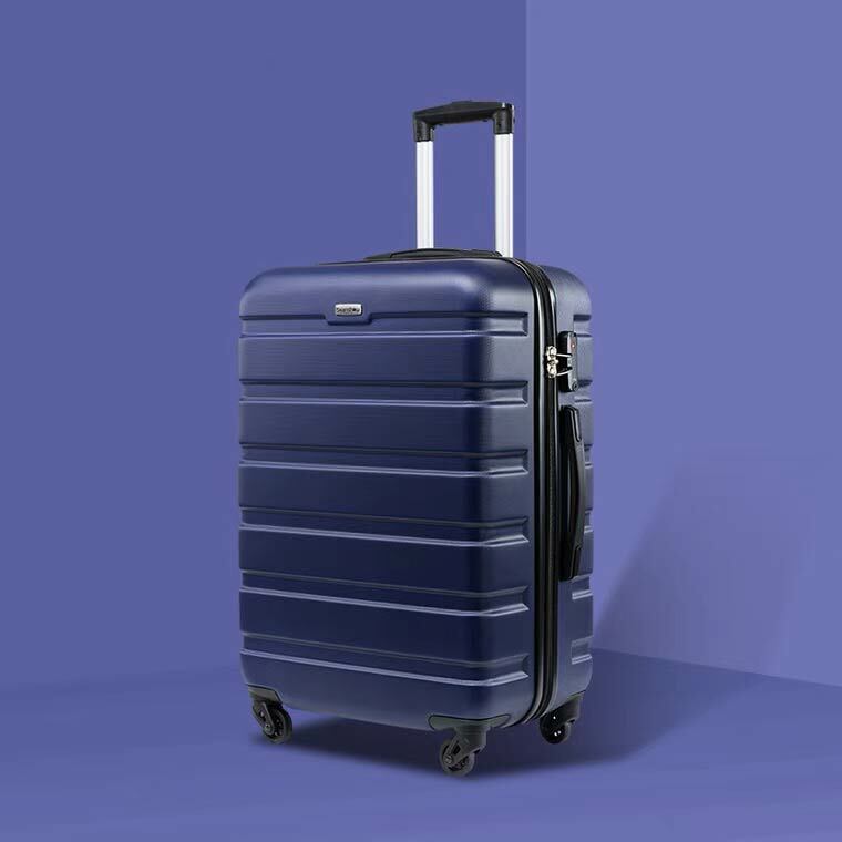 Ensemble de bagages à roulettes ABS + PC, valise de voyage, bagages à main avec serrure