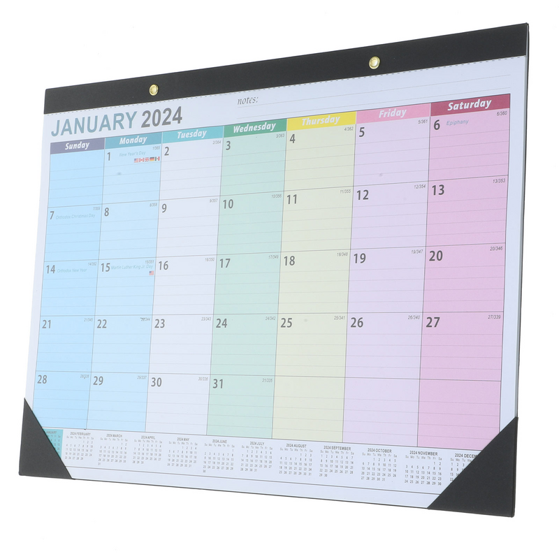 2023 Zeitplan Planung Büro Dekor Haken dekorative tägliche Scheduler Zeitplan Planung Büro Dekor Haken dekorative monatlich