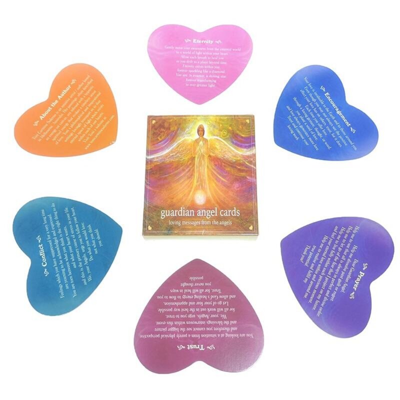 46 Pcs Guardian Angel Cards Oracle Card Games 9*10.5cm