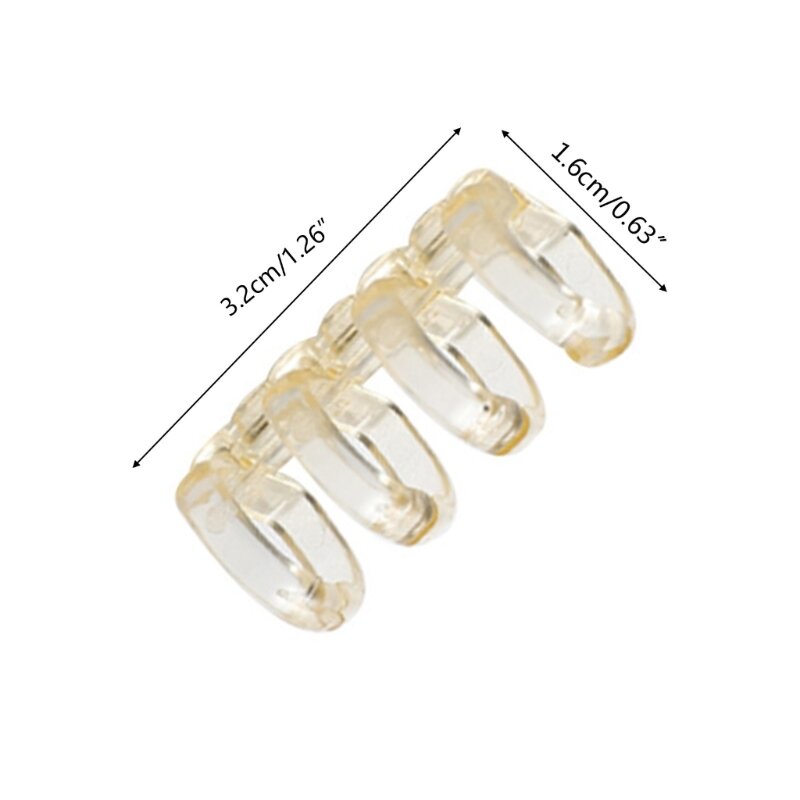 4-Ring-Bindekamm, Innendurchmesser 12 mm, für Loseblatt-Notizbücher, Notizblöcke
