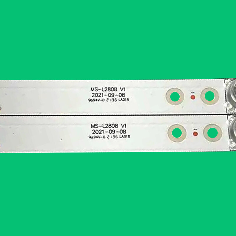 9 pièces/ensemble 8A + 1B TV LED rétroéclairage barre lumineuse 55R MX55 MS-L2808 V1 MS-L2888 V1 HY-M550A4 B accessoires réparation remplacement