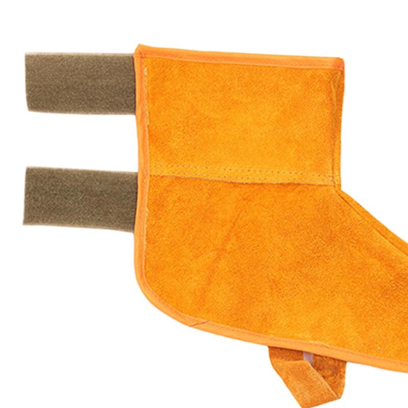 Welded Foot Covers Wear Resistant Portable Welding Boot Protectors Fireproof Welding Shoes Covers Heat Resistant Welding Spats