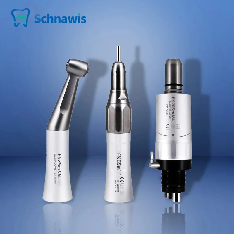 NSK FX25 FX65 стоматологический наконечник с прямым приводом 1:1, контр-угол, низкоскоростной наконечник, мини-головка для стоматологии, против контр-угла, полировальные инструменты