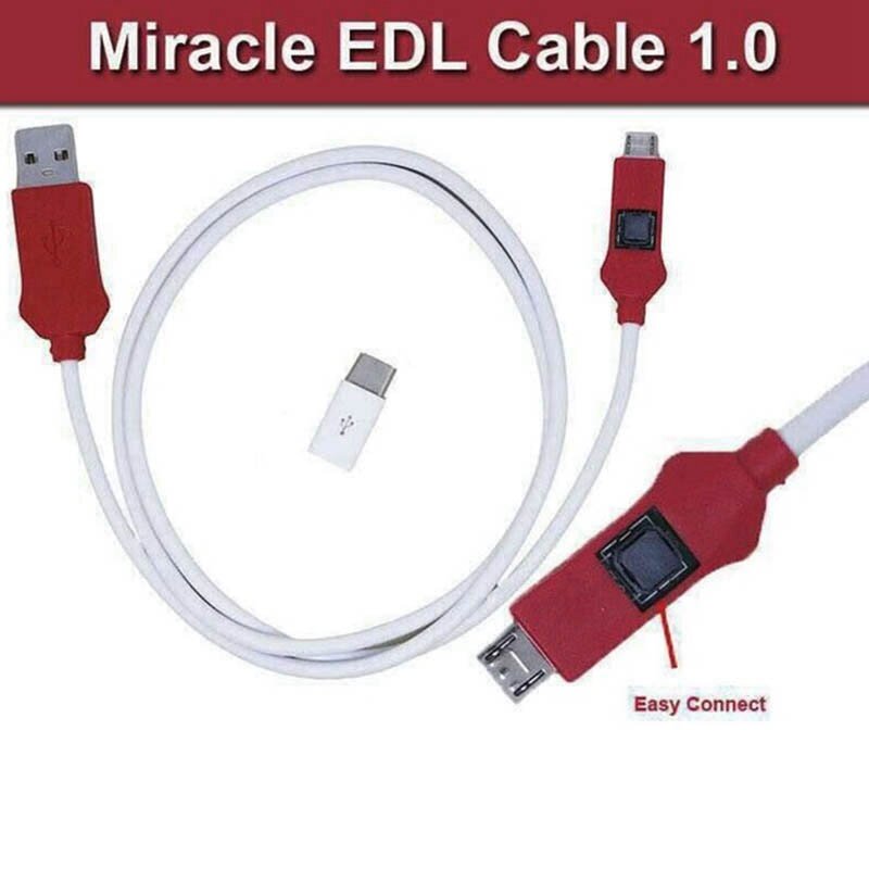 MIRACLE EDL CABLE for Xiao Mi and Qualcomm Flash and Open for 9008 Port