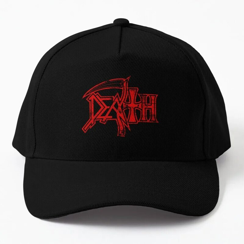 Бейсболка в винтажном стиле с логотипом «Death Band», модная пляжная утепленная женская кепка с козырьком, Мужская кепка