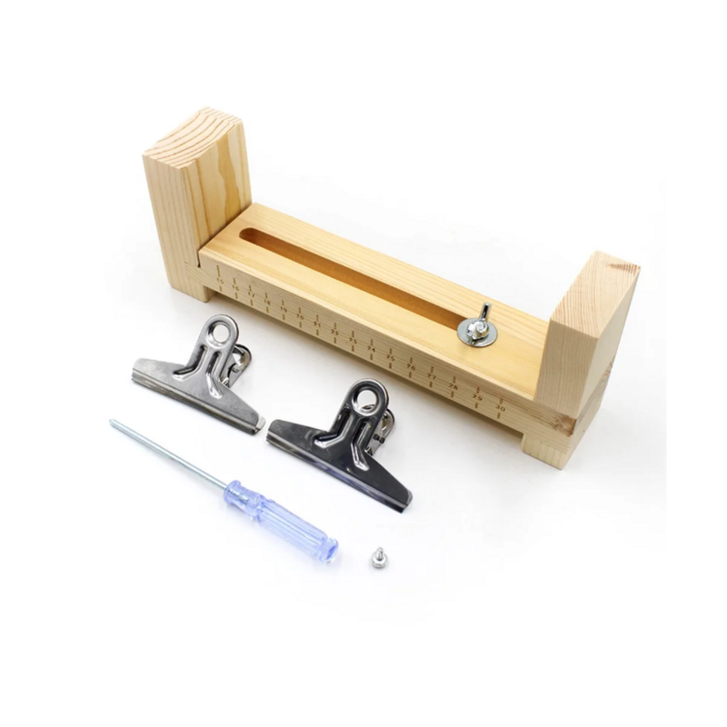 Bracciale Maker Holder U Shape Jig bracciale Maker cornice in legno intrecciare Kit di attrezzi per la creazione di fai da te per bracciali intrecciati B