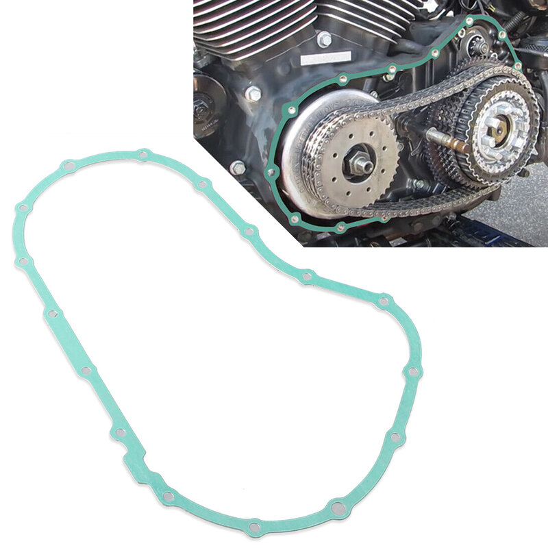 Motorcycle Engine Primary Cover Gasket Replacement For Harley Sportster XL883 XL1200 Super Custom 2004-2020