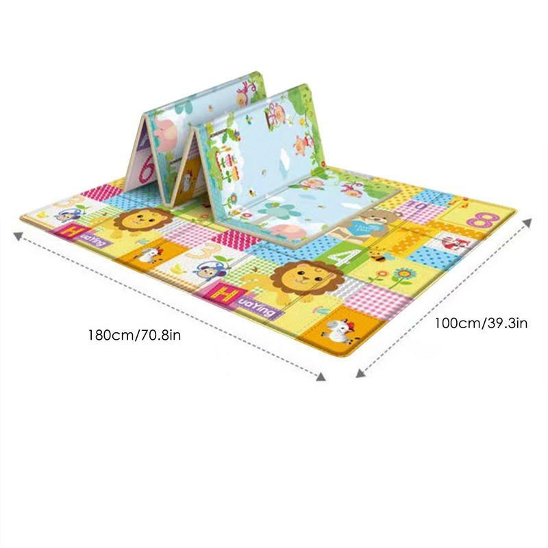 Children's Crawling Mat Foldable Climbing Game Mat For Kid Convenient And Hygienic Playmat Supplies For Living Room Bedroom