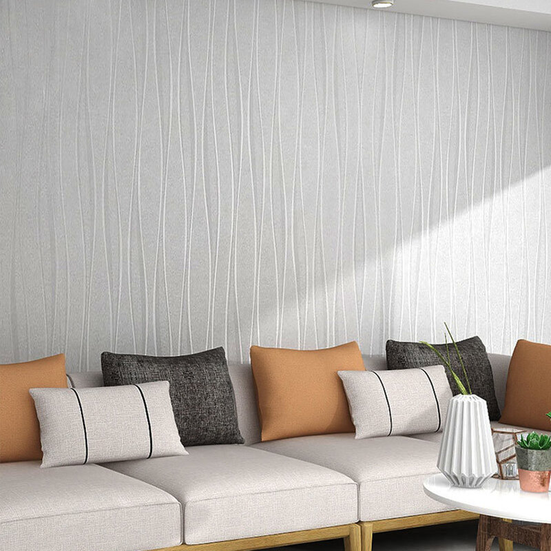 Self Adhesive Wallpaper waterproof Moisture-proof Bedroom Living room Decoration Wallpapers Room Dormitory Renovation Wall Paper