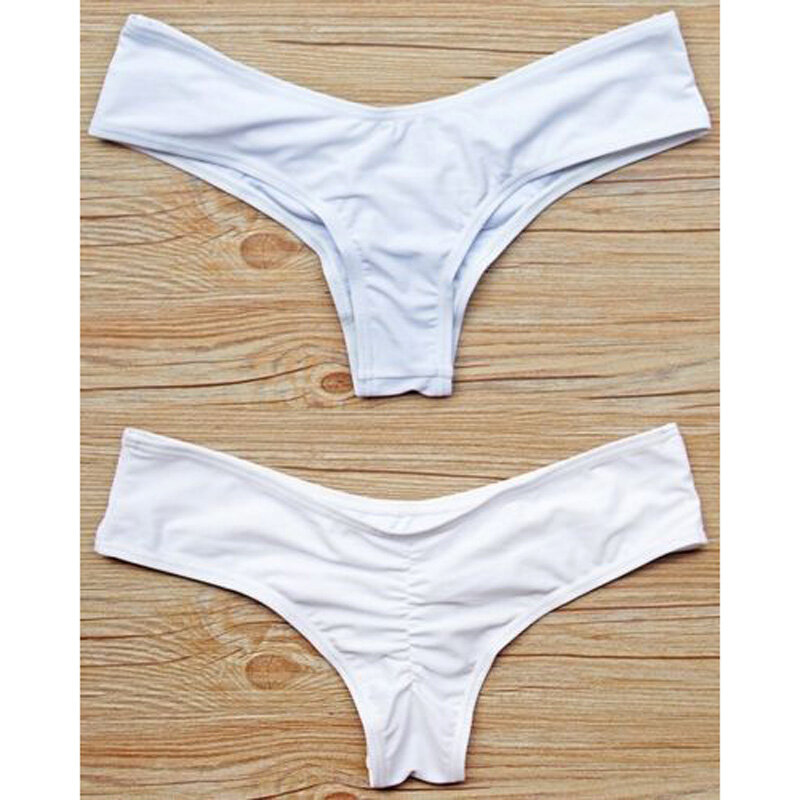 S-XL Sexy Frauen Bikini Brasilianische Cheeky Bottom Tanga V Bademode Badeanzug Höschen Briefs frauen badeanzug купальник женский 2022