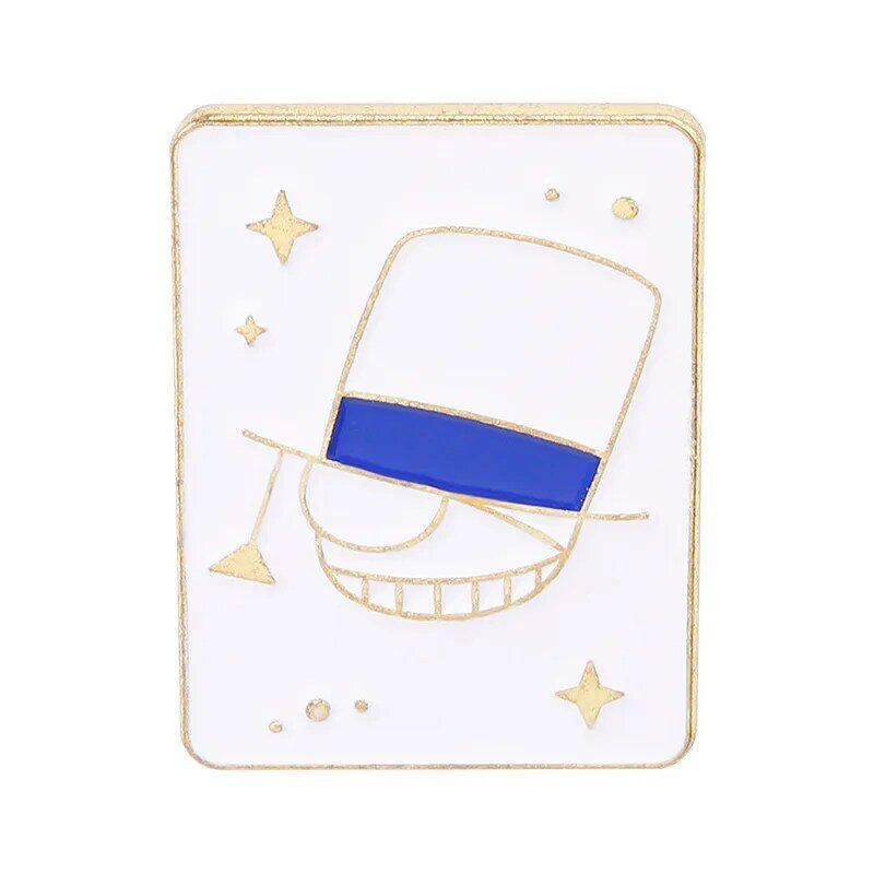 Kudou Shinichi Cosplay Cartoon Metal Badge Pin Alloy Brooch Prop Gift